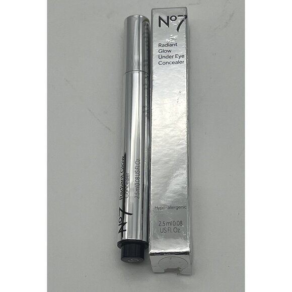 No7 Radiant Glow Under Eye Concealer 2.5 ml / 0.08 fl oz NEW - Picture 1 of 3